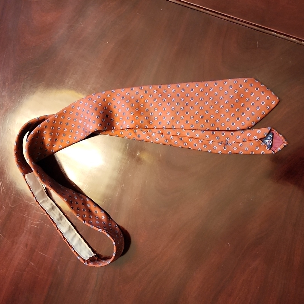 Men's👔 Tie BRIAR 100% Silk Hand Made in England